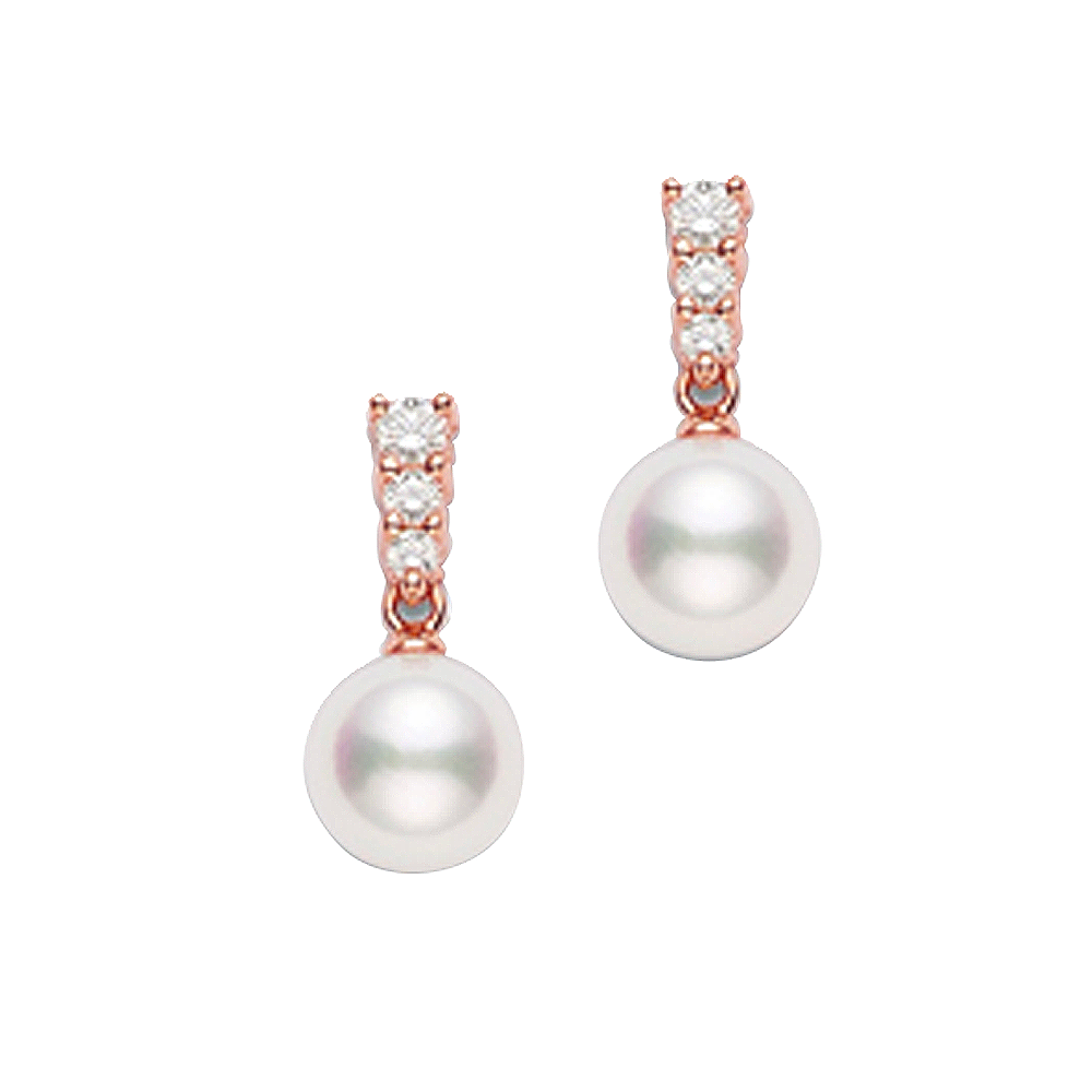 Mikimoto Morning Dew Collection Earrings