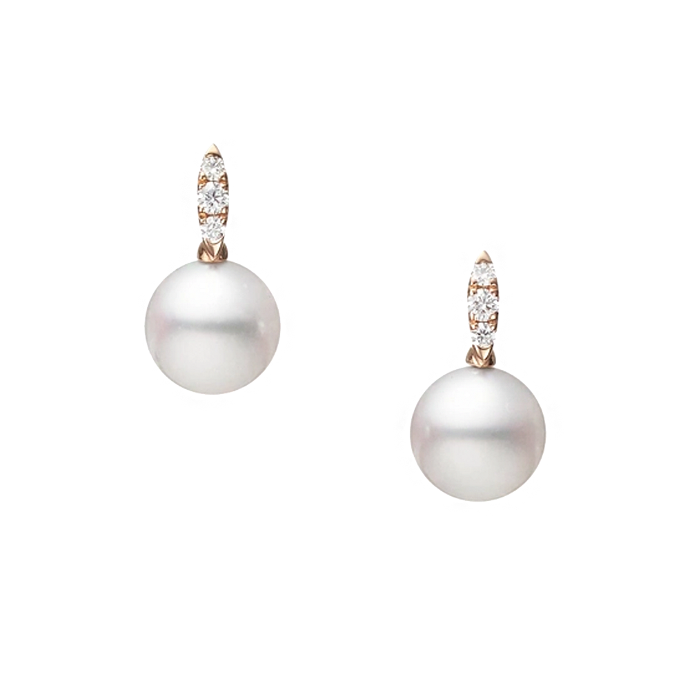 Mikimoto Morning Dew Collection Earrings