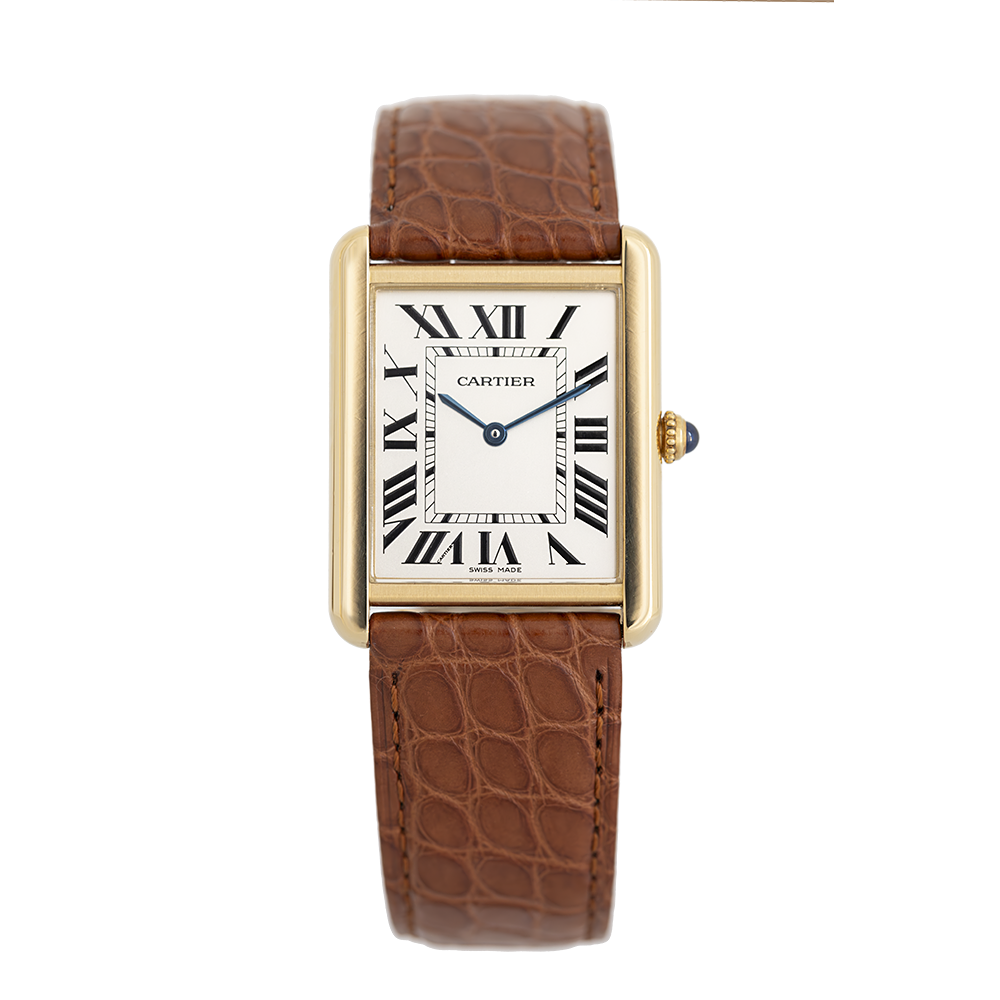 Cartier watch tank solo hotsell
