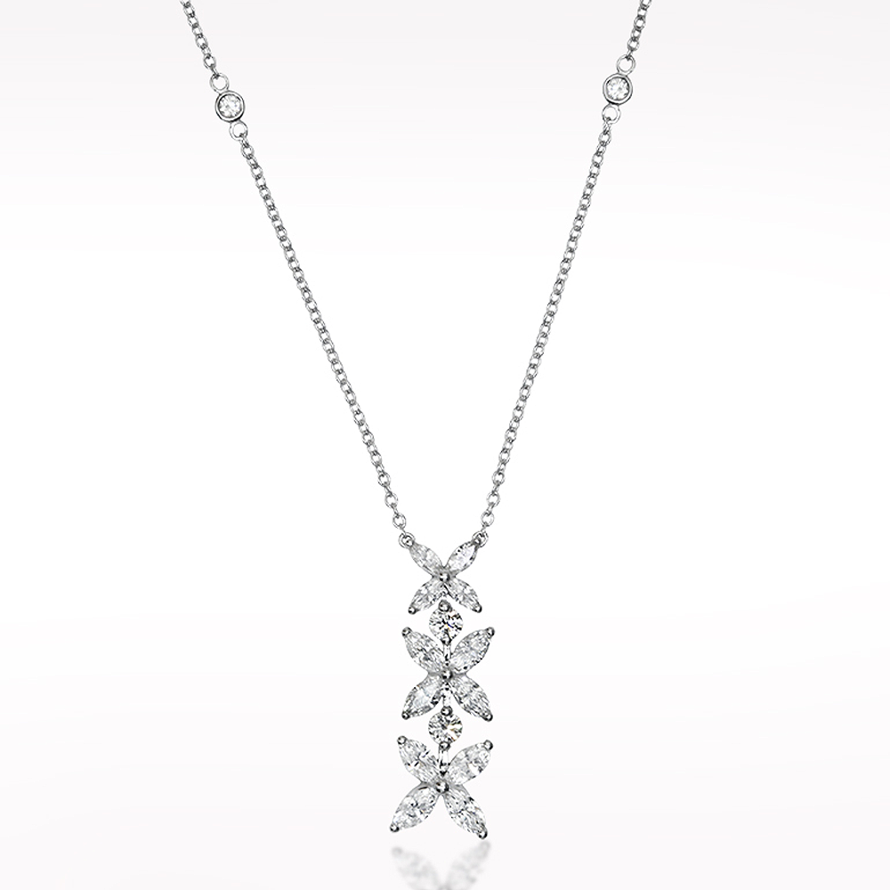 Kisses Diamond Necklace – Lunn's Jewellers