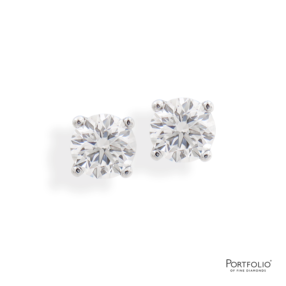 0.40ct Diamond White Gold Earrings