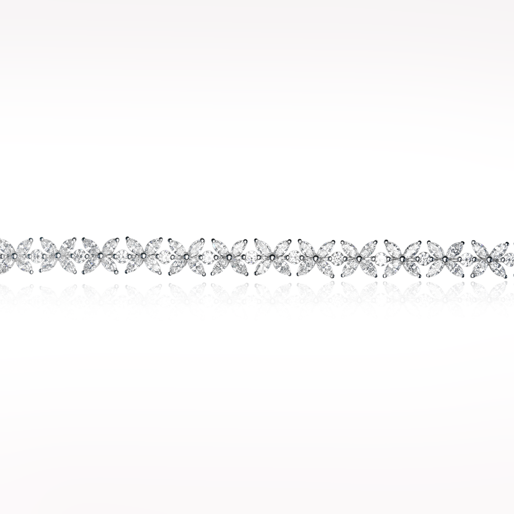 Kisses 7.99ct Diamond Bracelet