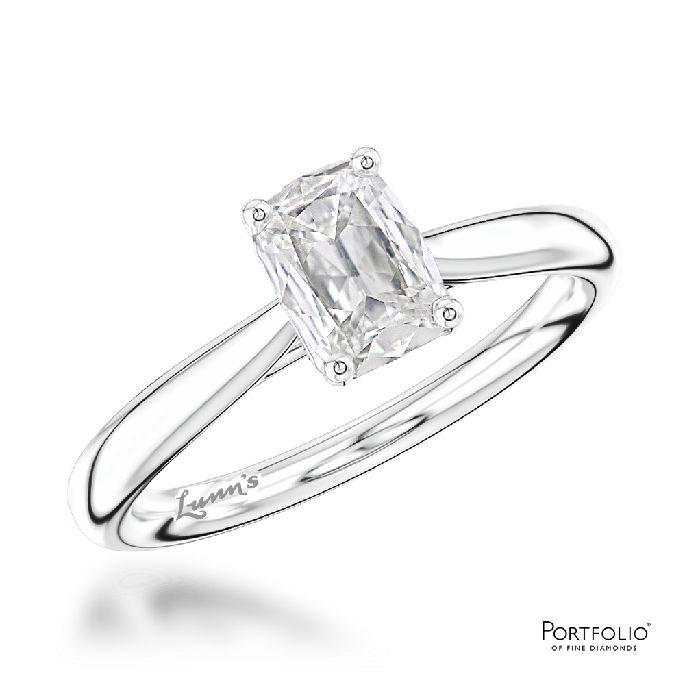 Solitaire 1.50ct D SI1 Diamond Platinum Ring