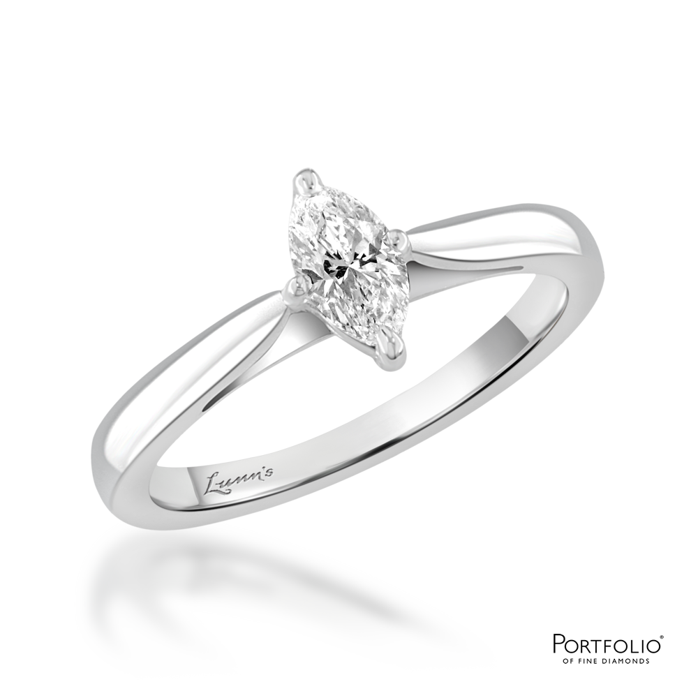 Pre-Owned Solitaire F VS1 Diamond Platinum Ring – Lunn's