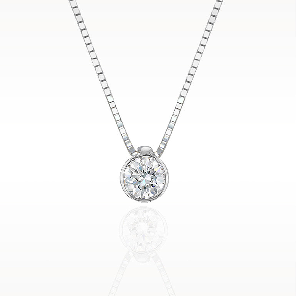 Love Diamonds by Portfolio of Fine Diamonds Gold Necklace