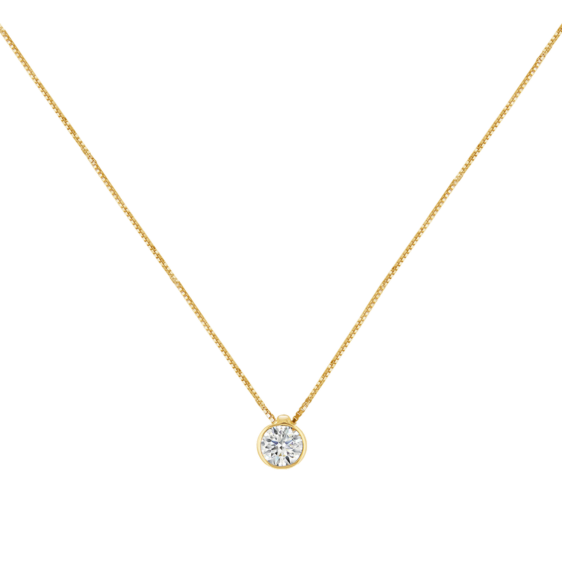 Love Diamonds by Portfolio of Fine Diamonds Gold Necklace
