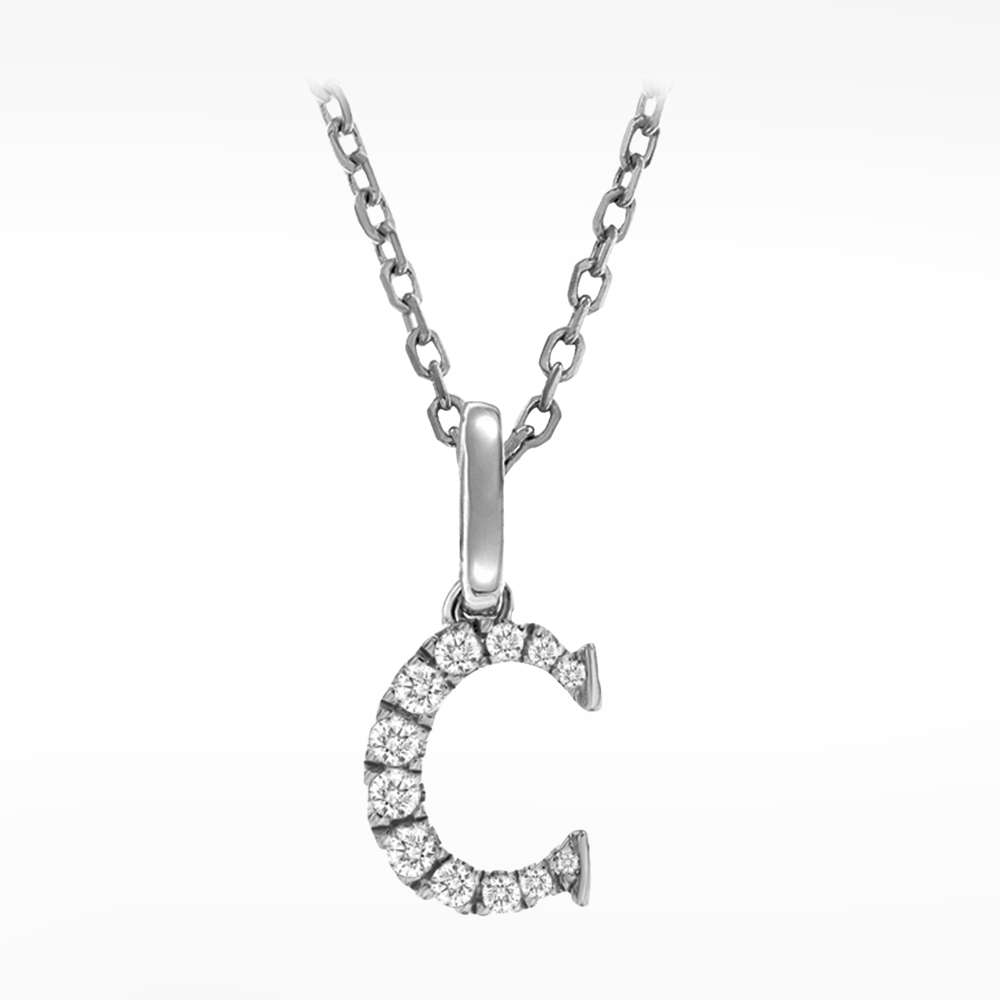 Love Letters C Necklace – Lunn's Jewellers