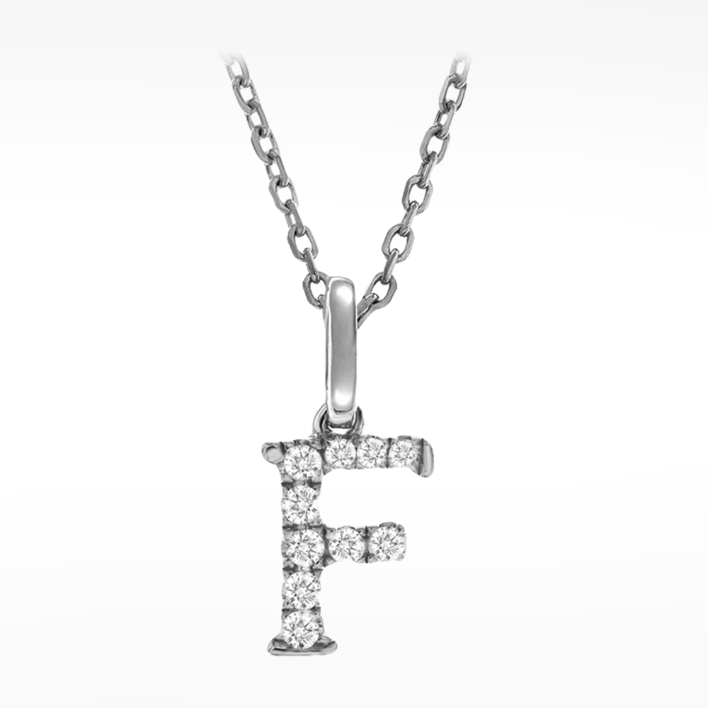 Love Letters F Necklace – Lunn's Jewellers