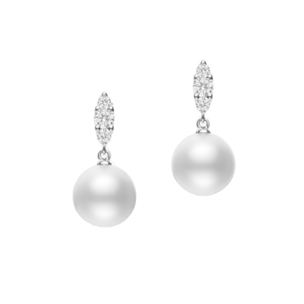 Mikimoto morning 2025 dew earrings
