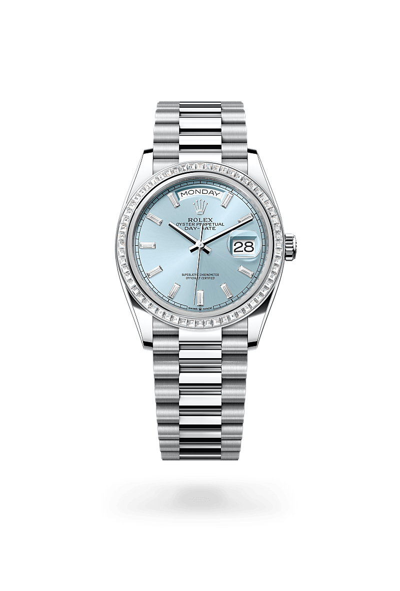 Rolex Day Date 36 Platinum M128396TBR 0003 Lunn s Jewellers
