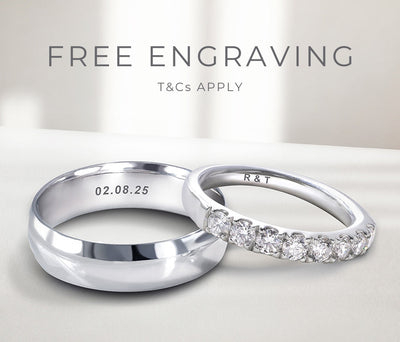 Personalise Your Promise with a Special Engraving