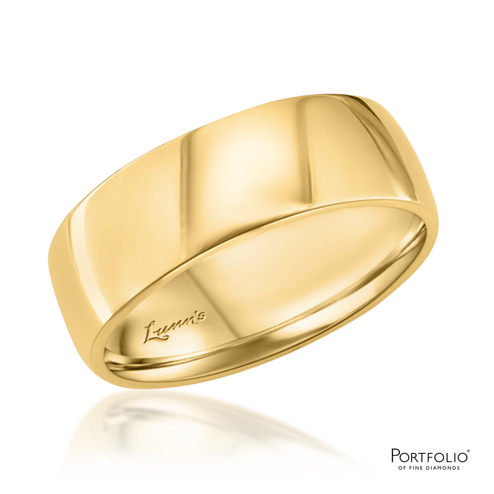 Yellow Gold 7mm Wedding Ring