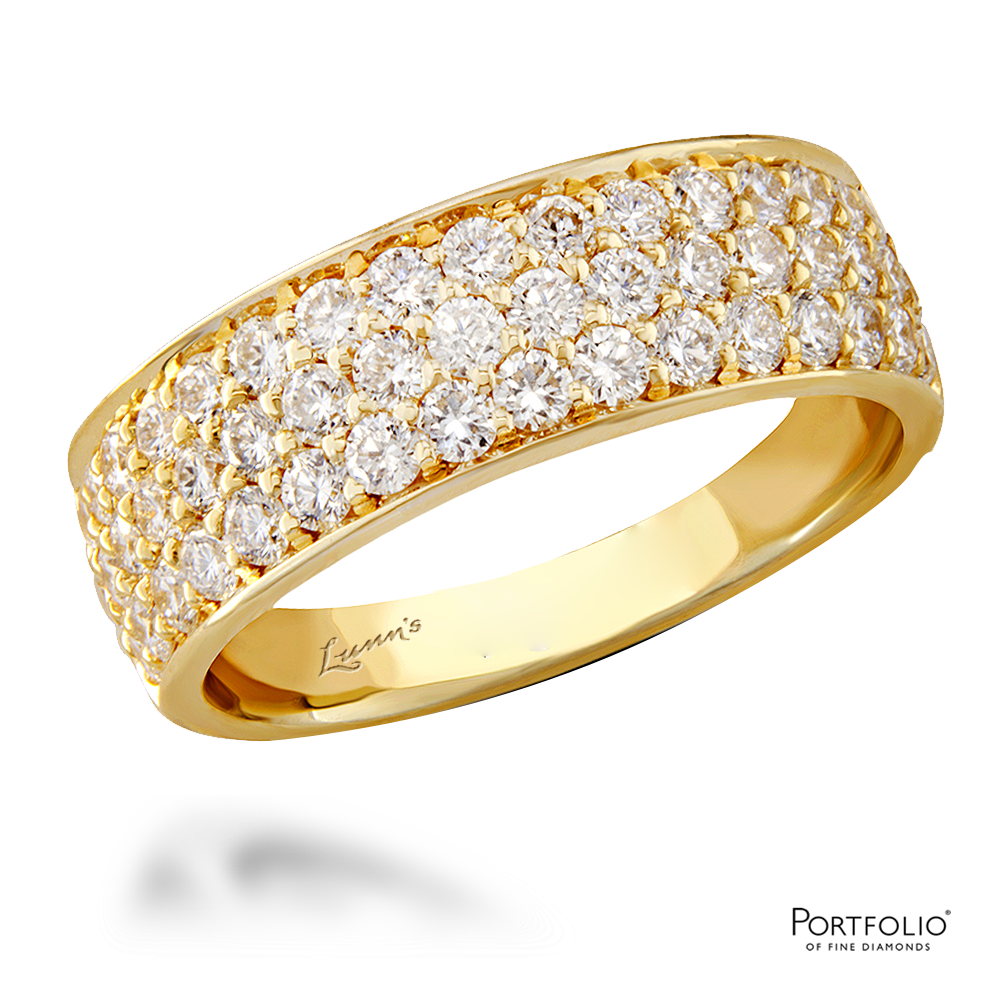 0.98ct Diamond Yellow Gold Ring