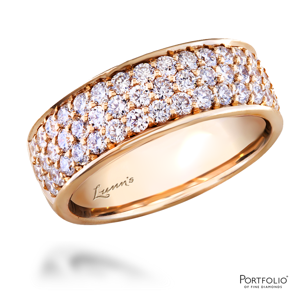 0.98ct Diamond Rose Gold Ring