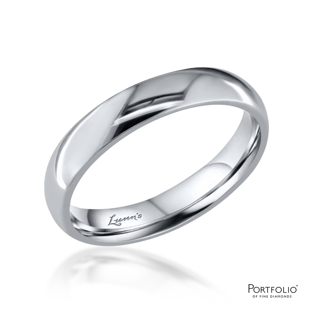 Platinum 3.5mm Light Court Wedding Ring