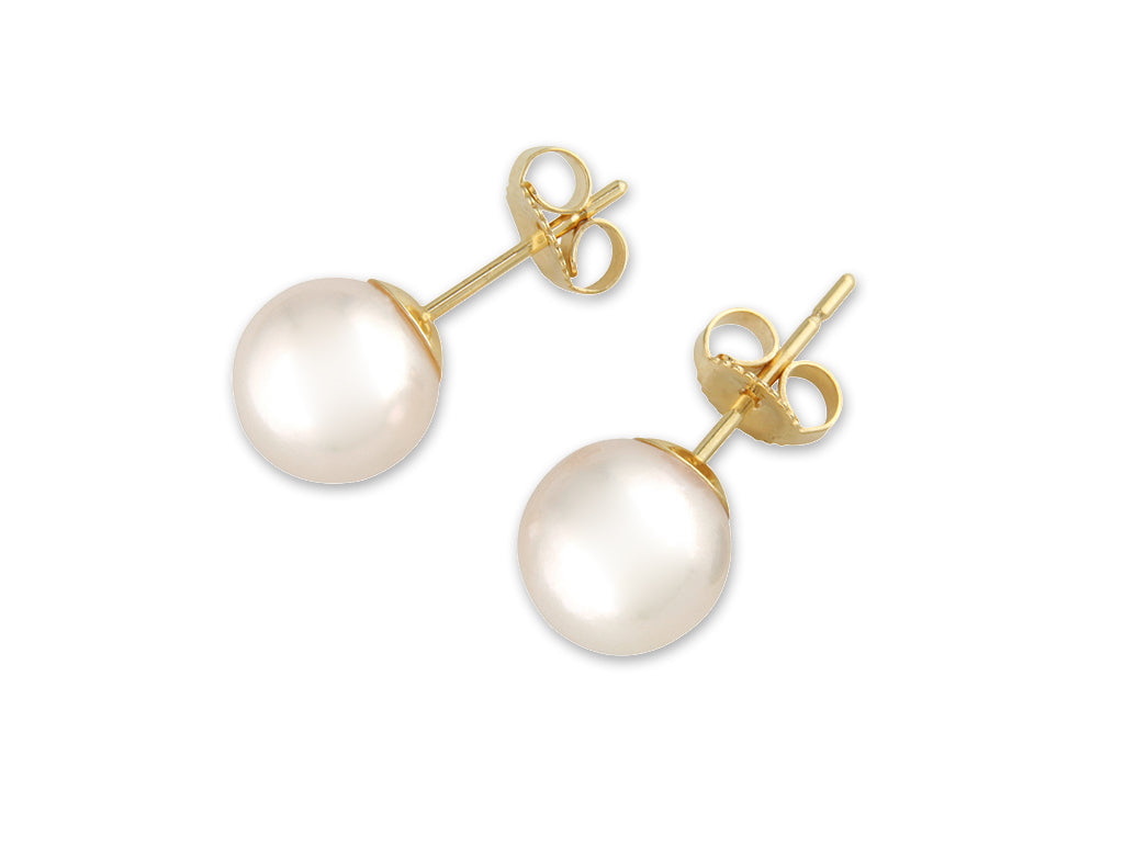 Pearl Stud Earrings