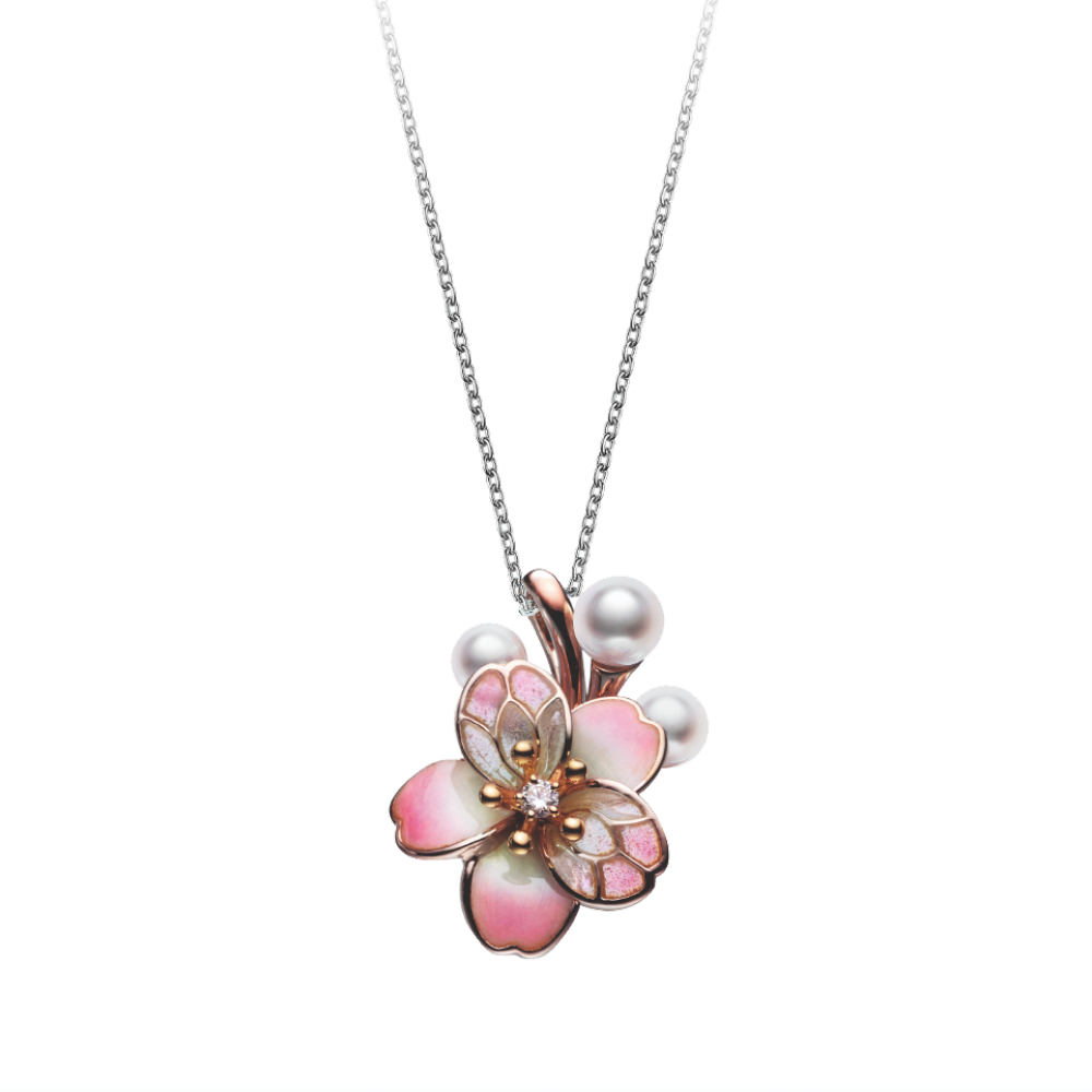 Mikimoto Cherry Blossom Necklace