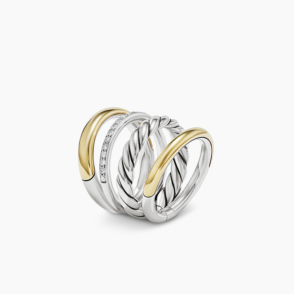 David Yurman DY Mercer™ Multi Row Ring