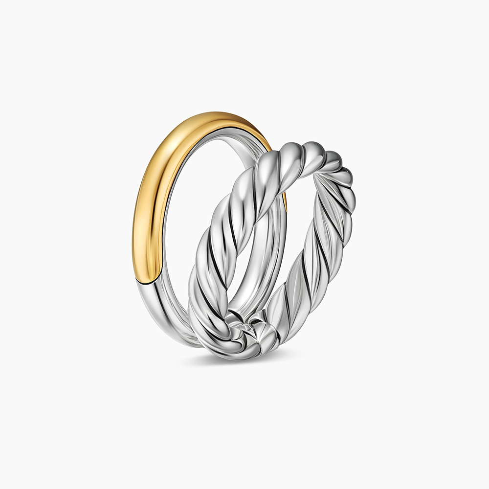 David Yurman Mercer® Two Row Ring