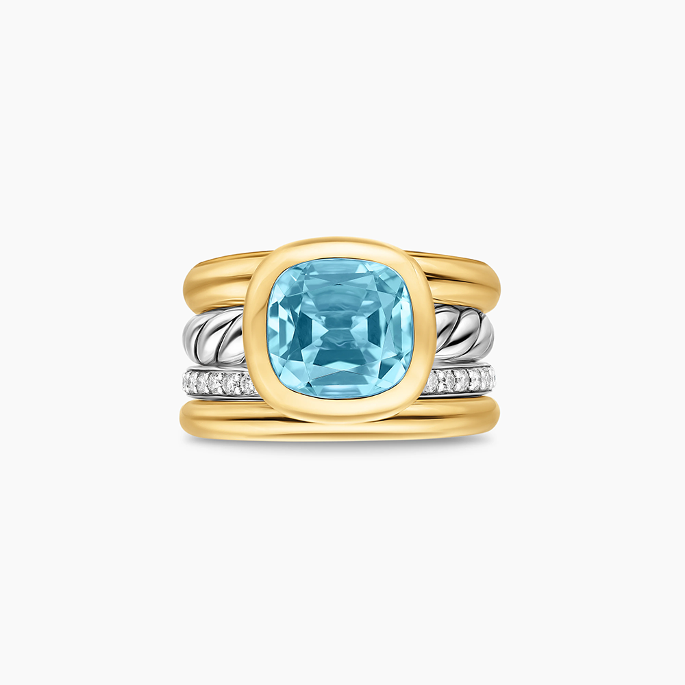 David Yurman Mercer® Four Row Stone Ring