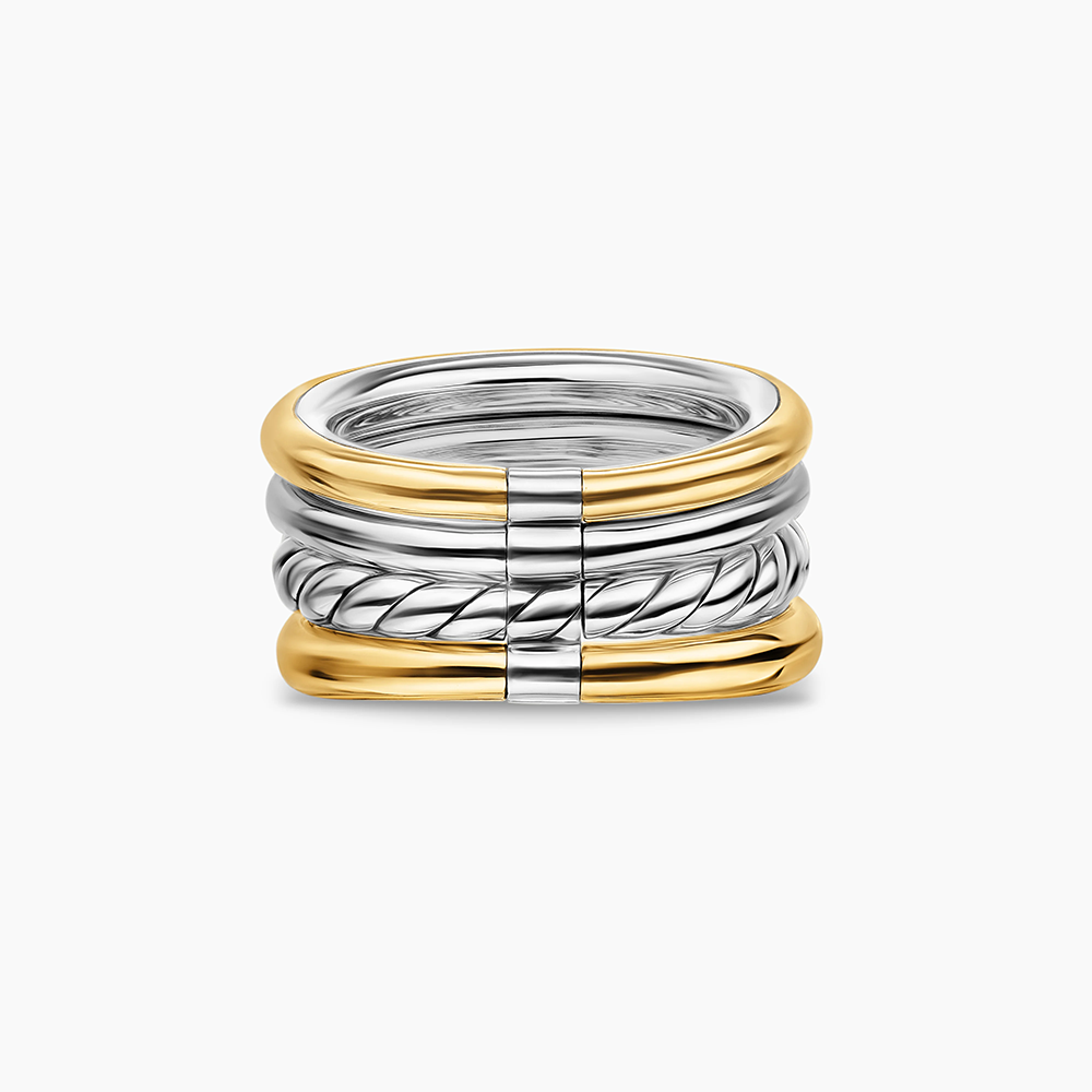 David Yurman Mercer® Four Row Stone Ring
