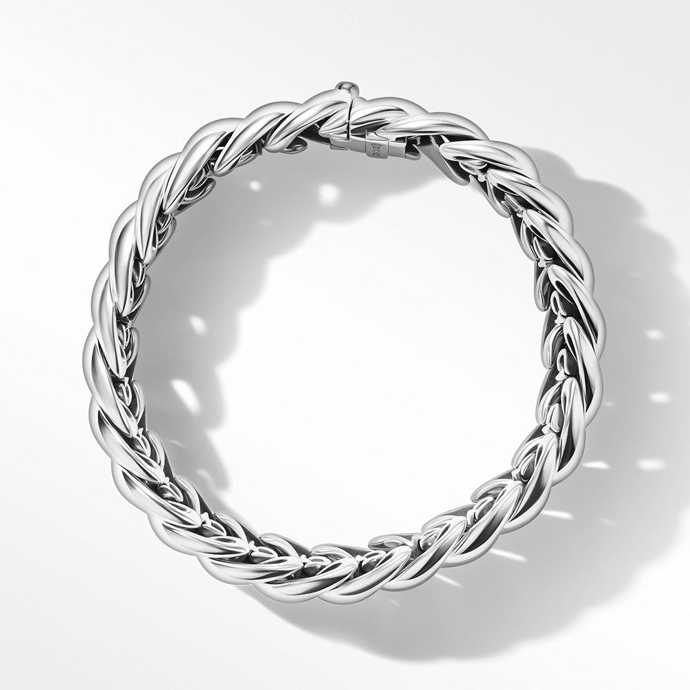 David Yurman Sculpted Cable Bracelet in Sterling Silver