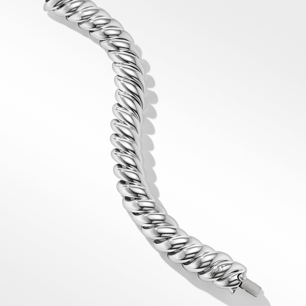 David Yurman Sculpted Cable Bracelet in Sterling Silver