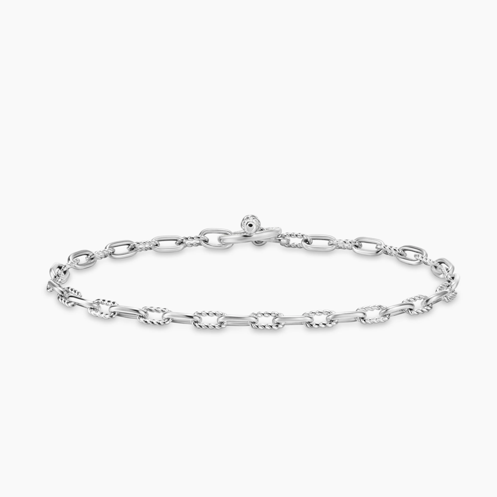 David Yurman Madison Pavé Toggle Chain Bracelet