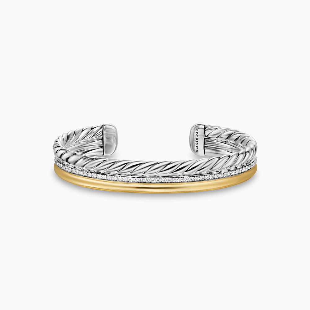 David Yurman Mercer ® Three Row Cuff Bracelet