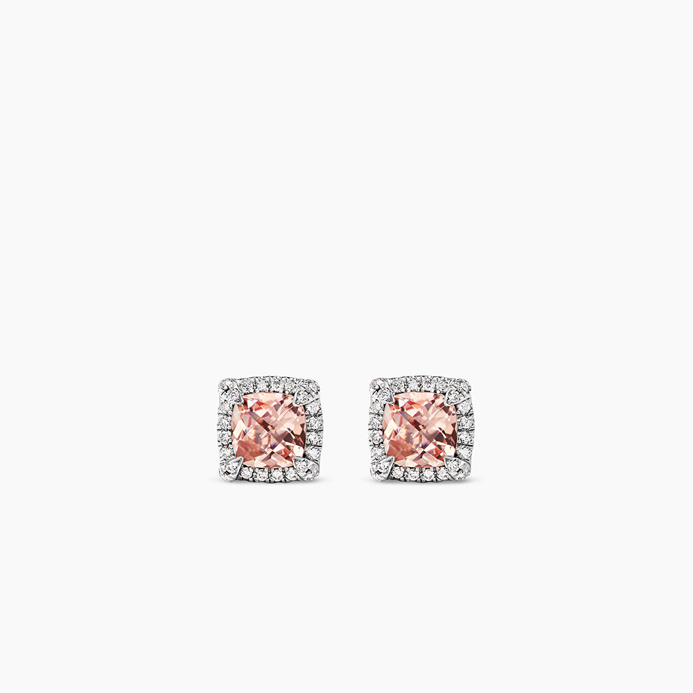 David Yurman Petite Chatelaine® Pavé Bezel Stud Earrings