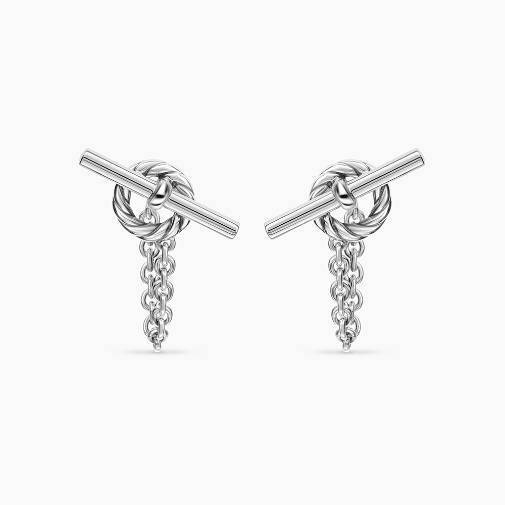 David Yurman Mercer® Bold Toggle Chain Stud Earrings