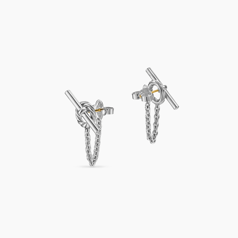 David Yurman Mercer® Bold Toggle Chain Stud Earrings