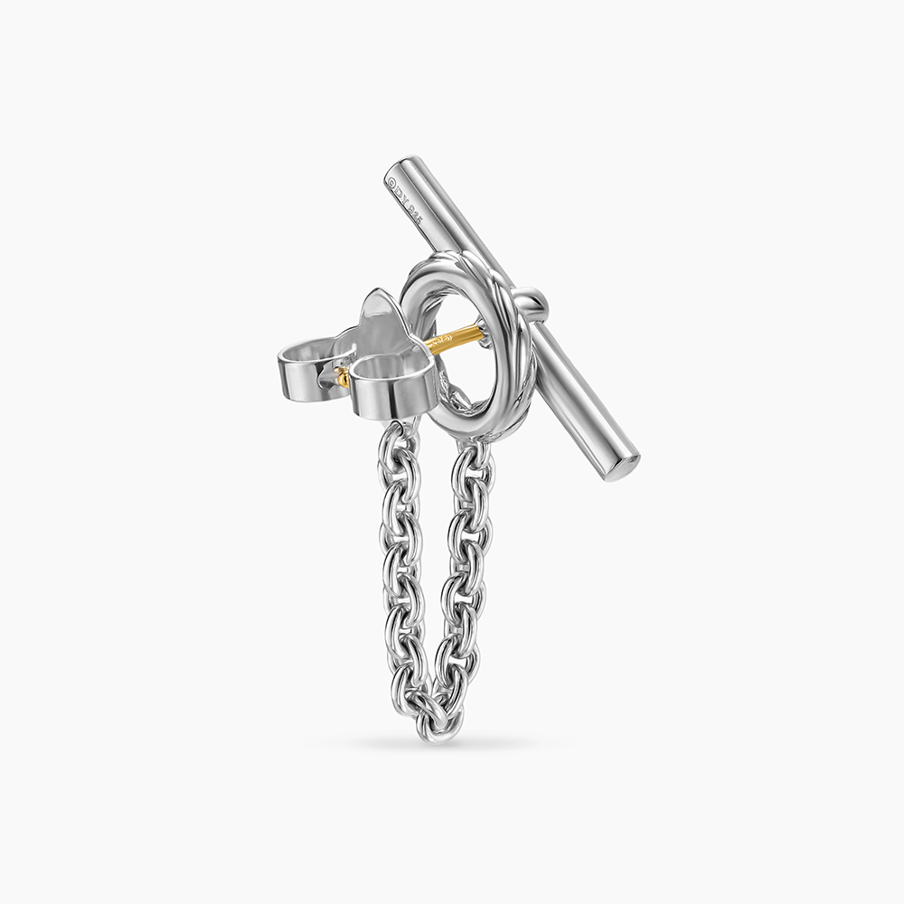David Yurman Mercer® Bold Toggle Chain Stud Earrings