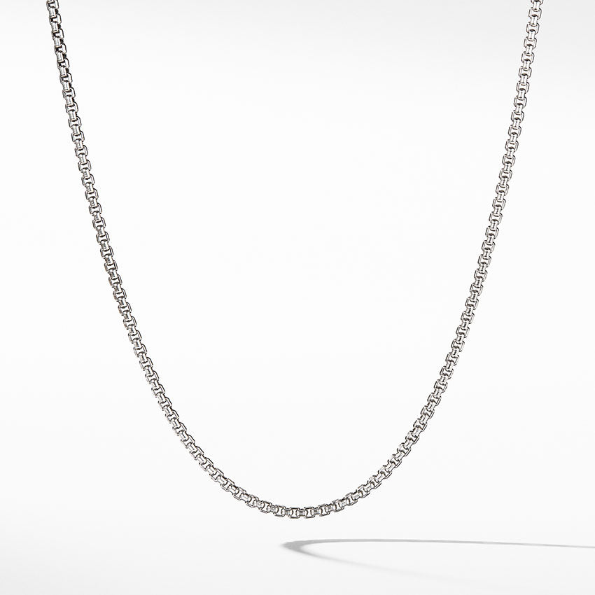 David Yurman Small Box Chain Necklace CH0104 S416