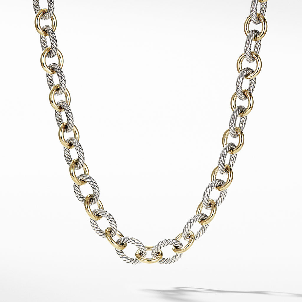 David Yurman Large Oval Link Necklace