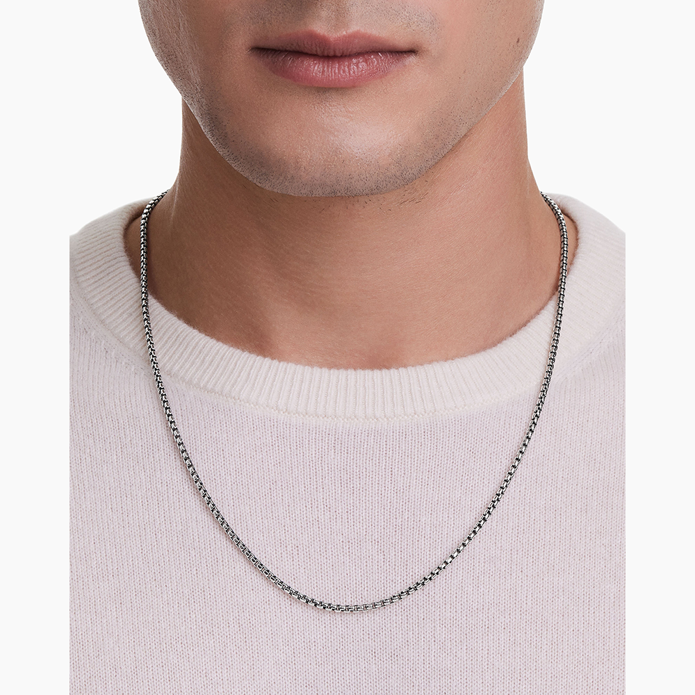 David Yurman Box Chain Necklace