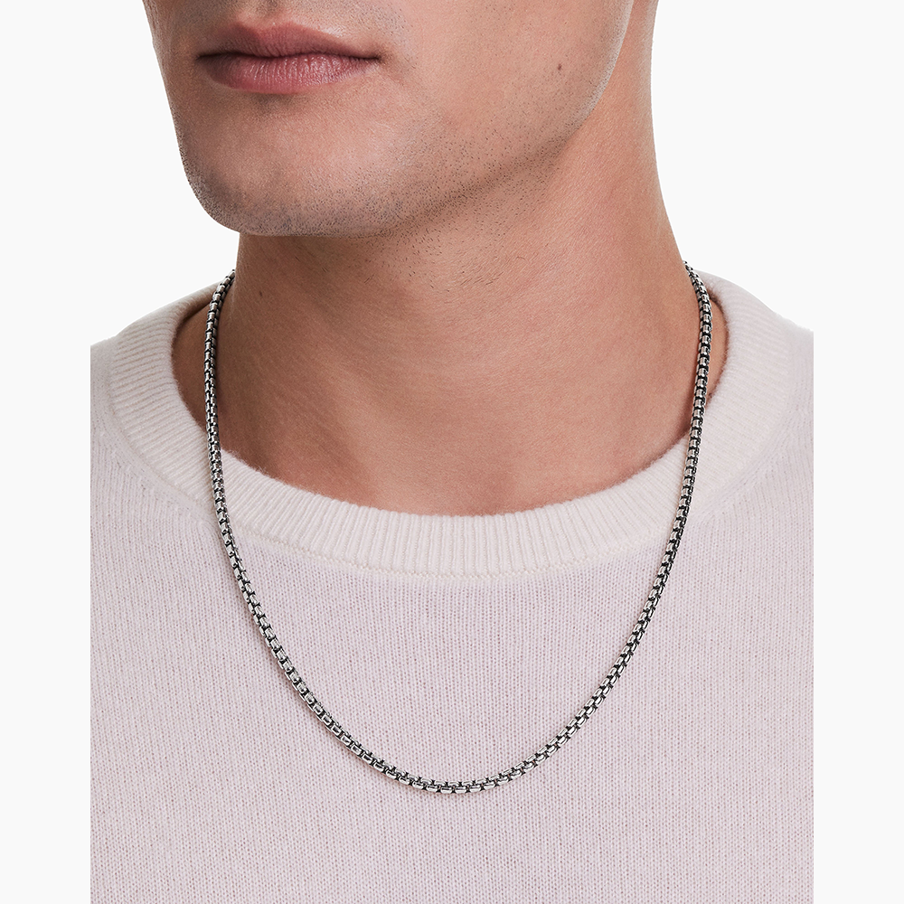 David Yurman Box Chain Necklace