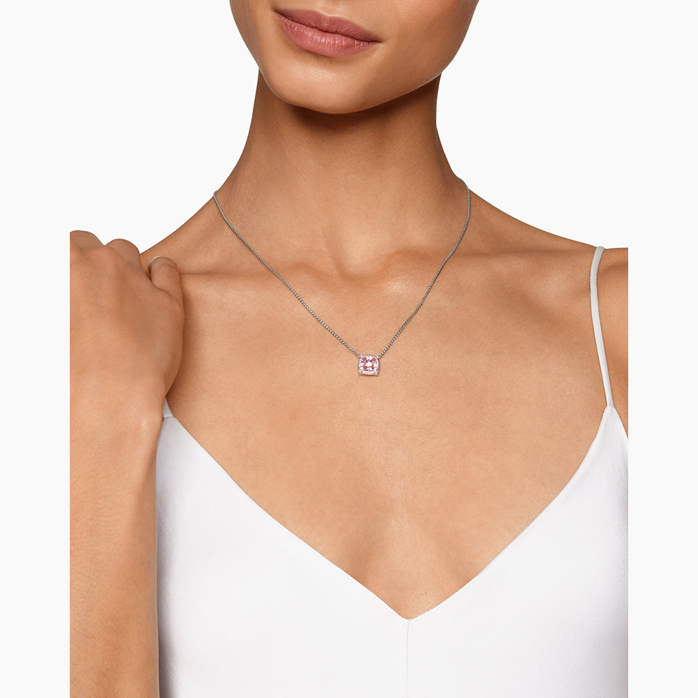 David Yurman Petite Chatelaine® Pavé Bezel Pendant Necklace