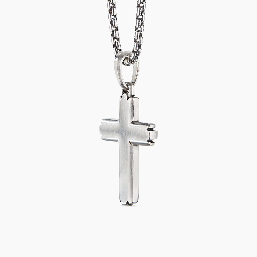 David Yurman Deco Cross Pendant