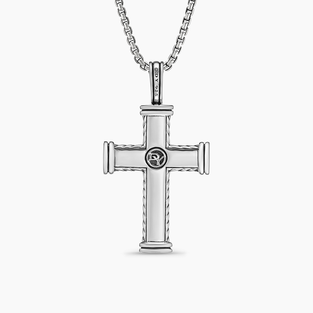 David Yurman Chevron Cross Pendant