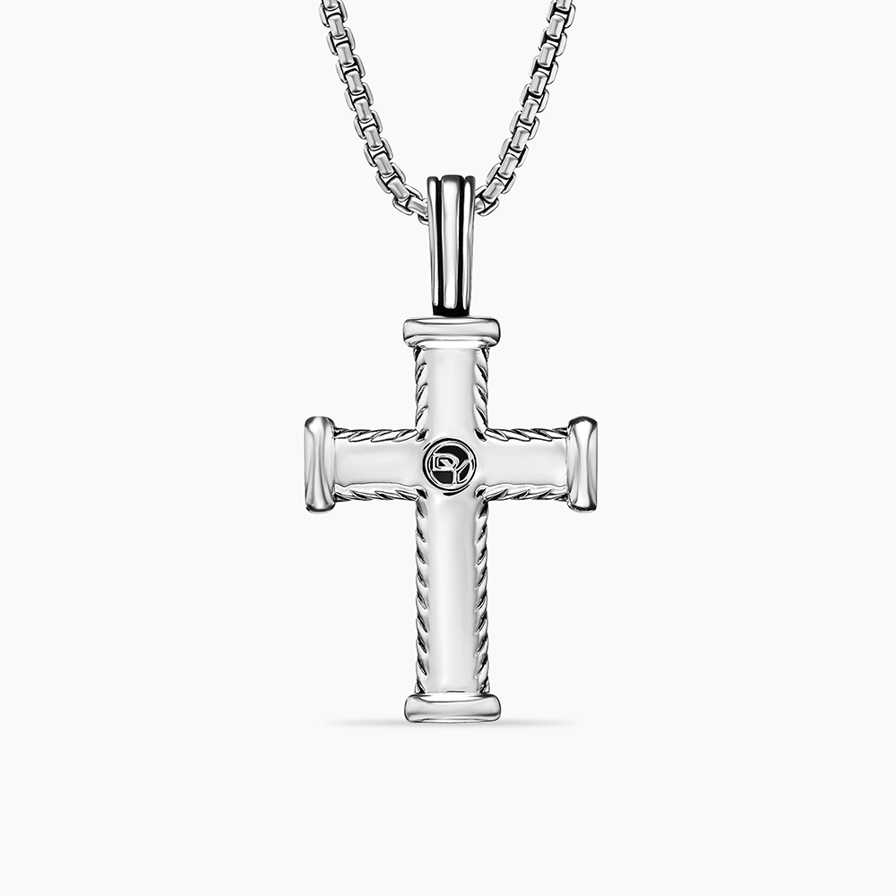 David Yurman Chevron Cross Pendant