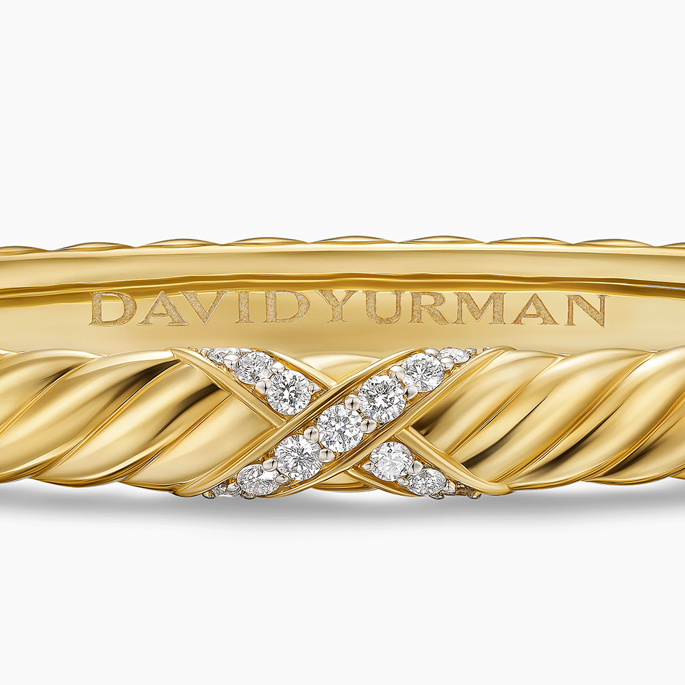 David Yurman Sculpted Cable X Center Station Bracelet