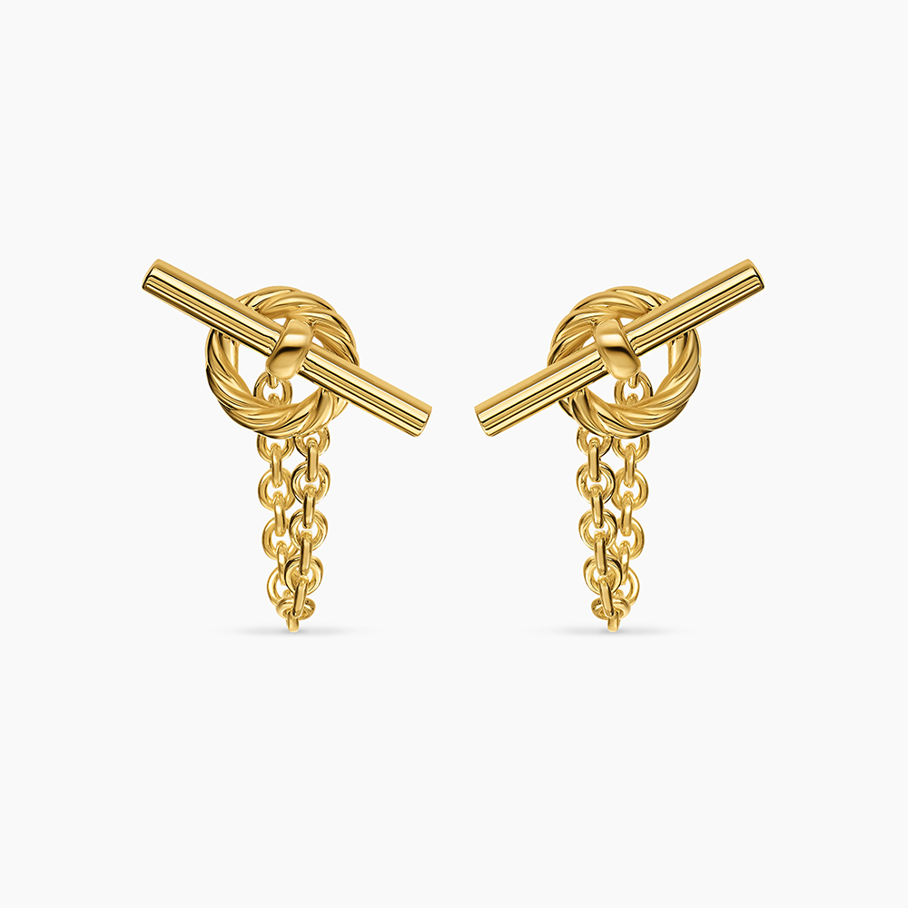 David Yurman Mercer® Bold Toggle Chain Stud Earrings