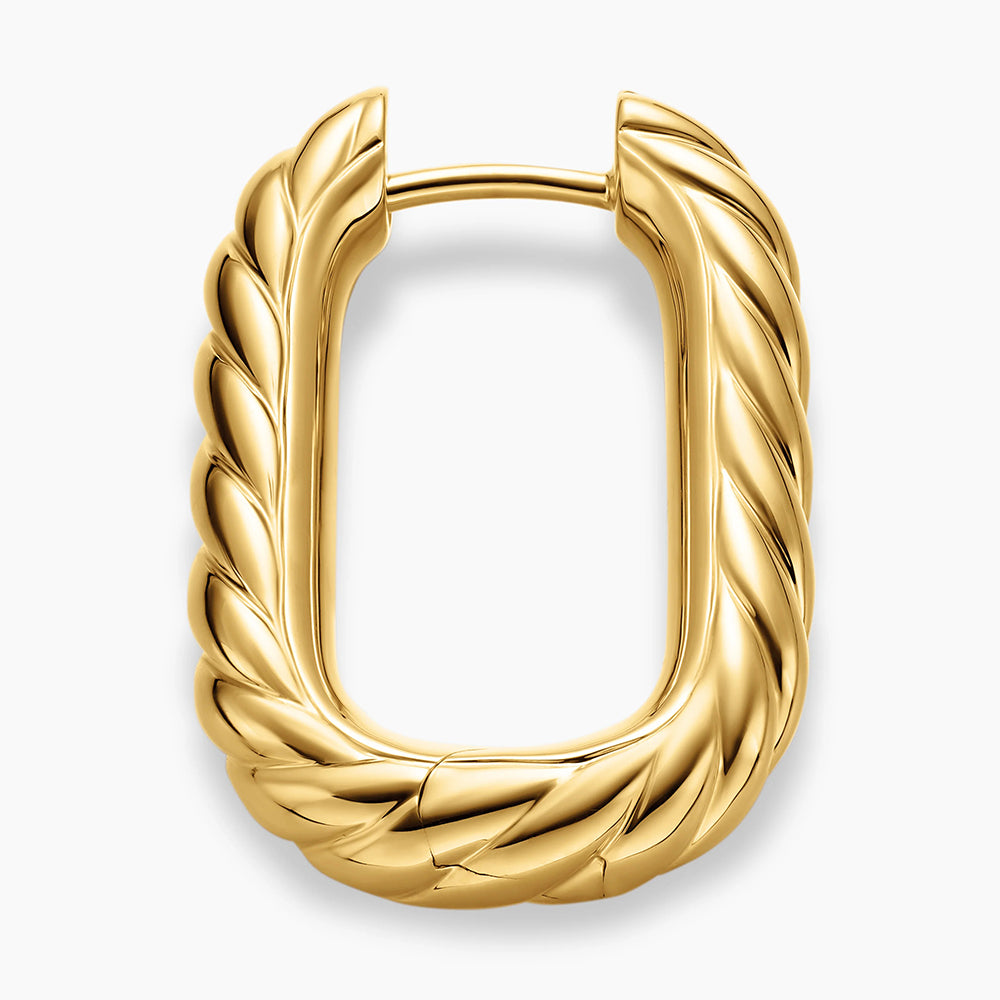 DY Madison® Cable Hoop Earrings