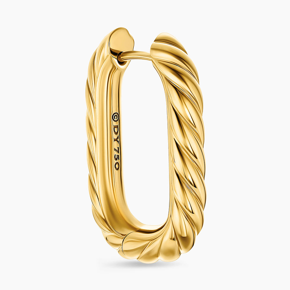 DY Madison® Cable Hoop Earrings