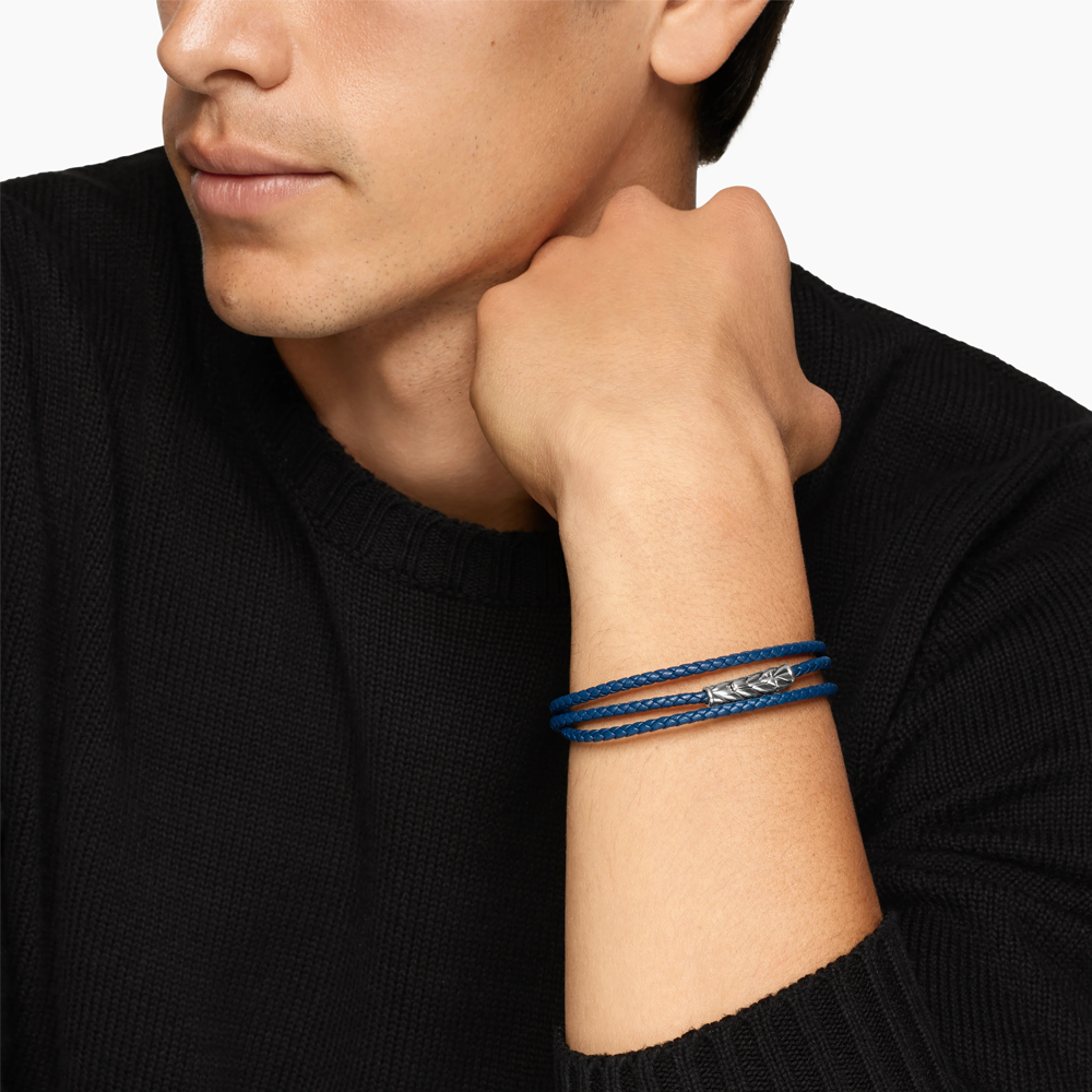 Chevron Triple Wrap Bracelet