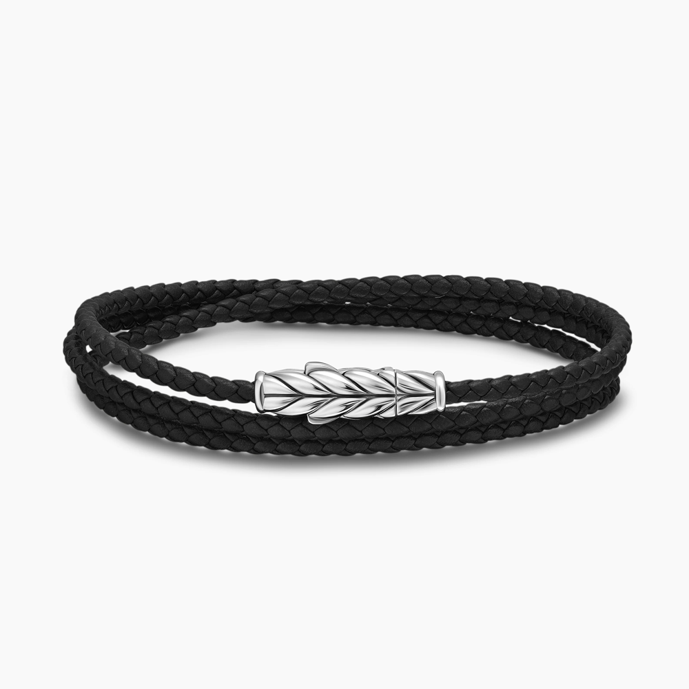 Chevron Triple Wrap Bracelet