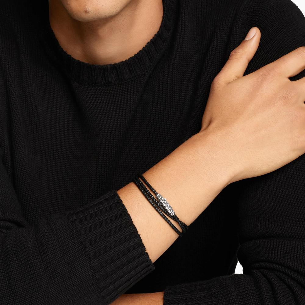 Chevron Triple Wrap Bracelet