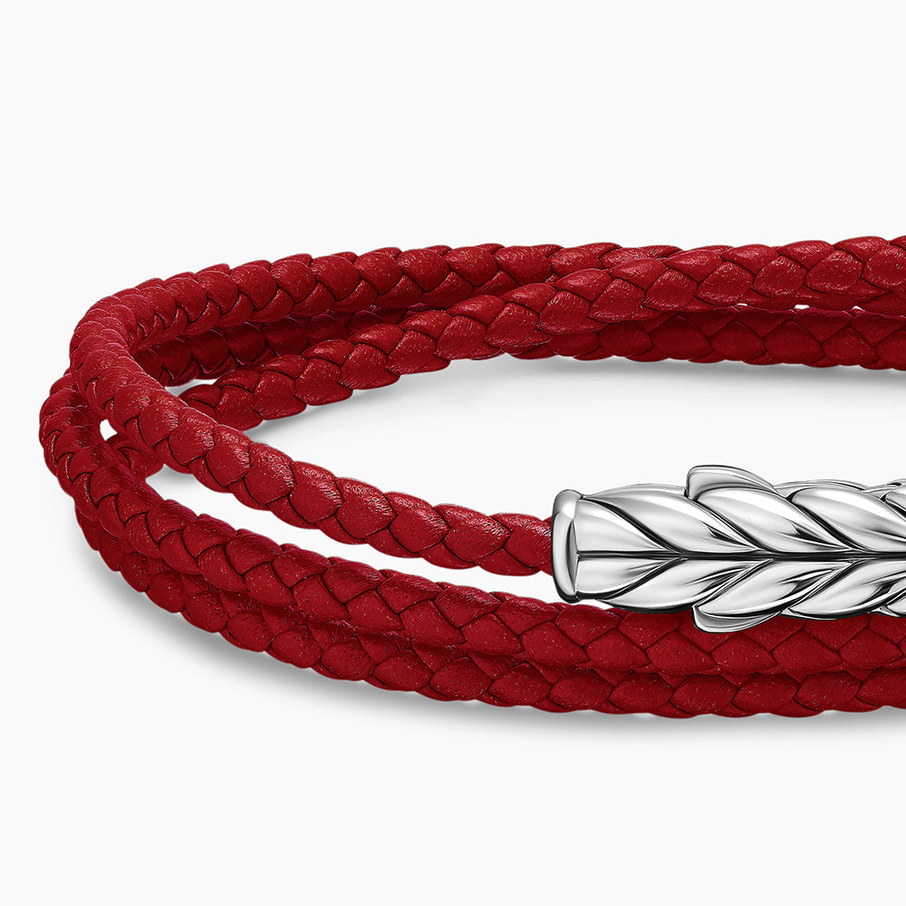 Chevron Triple Wrap Bracelet