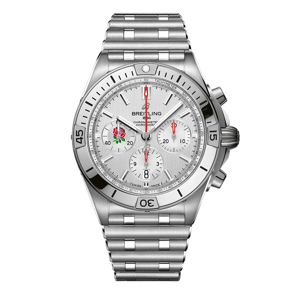 Breitling Chronomat B01 Six Nations England AB0134A71A1A1